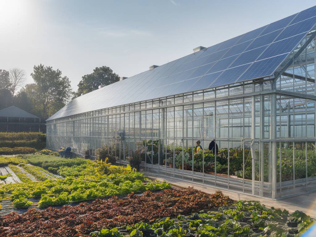 "Optimisation des serres agricoles grâce à l'énergie solaire : vers une agriculture durable"