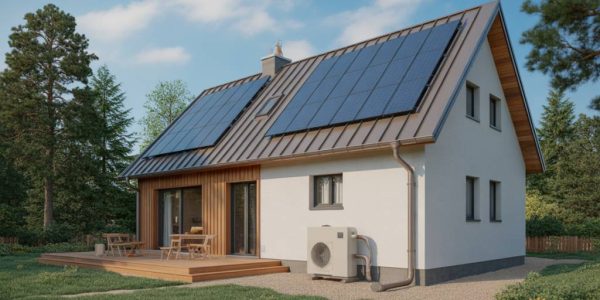 Comment combiner panneaux solaires et pompe à chaleur pour une maison basse consommation
