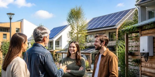 Les communautés énergétiques locales : comment partager et optimiser l’énergie solaire à l’échelle d’un quartier