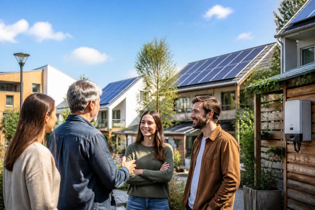 Les communautés énergétiques locales : comment partager et optimiser l’énergie solaire à l’échelle d’un quartier